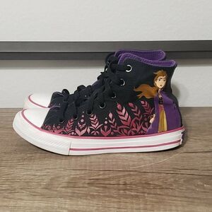 Converse Disney Frozen Anna X Chuck Taylor All-Star High Top Youth Shoes Size 2
